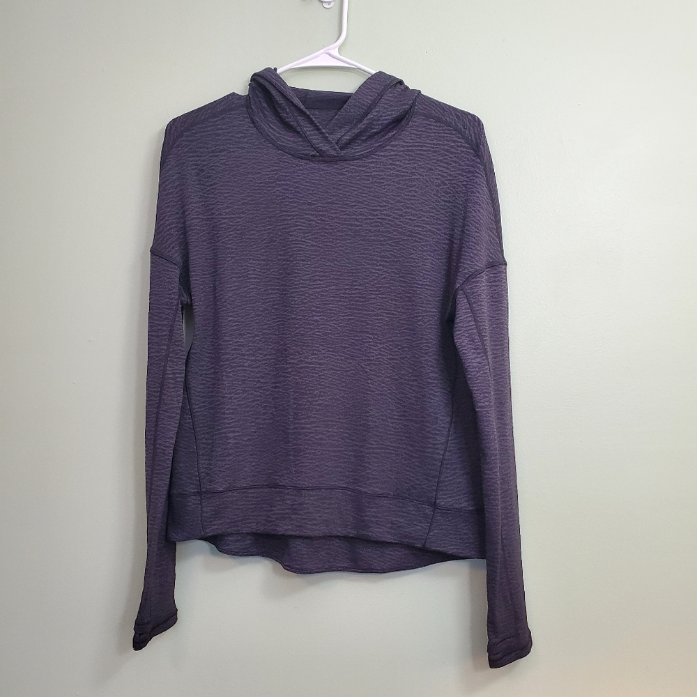 Lululemon Women’s Size 4 Luon Pebble Jacquard V2 Squad Goals Hoodie Sweatshirt